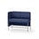 Modulsofa Adapt 120 lav rygg sidepanel høyre sh65 h108
