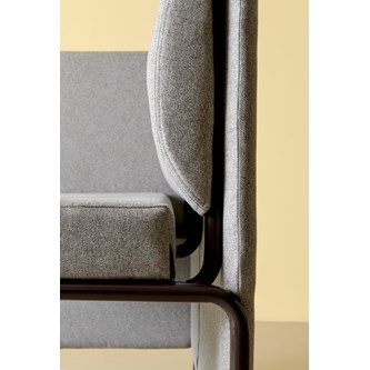 Modulsofa Adapt 120 lav rygg sidepanel høyre sh65 h108