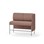 Modulsofa Adapt 120 lav rygg sidepanel venstre sh65 h108