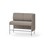 Modulsofa Adapt 120 lav rygg sidepanel venstre sh65 h108