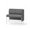 Modulsofa Adapt 120 lav rygg sidepanel venstre sh65 h108