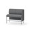 Modulsofa Adapt 120 lav rygg sidepanel venstre sh65 h108