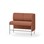 Modulsofa Adapt 120 lav rygg sidepanel venstre sh65 h108