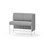 Modulsofa Adapt 120 lav rygg sidepanel venstre sh65 h108