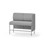 Modulsofa Adapt 120 lav rygg sidepanel venstre sh65 h108