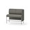 Modulsofa Adapt 120 lav rygg sidepanel venstre sh65 h108