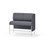 Modulsofa Adapt 120 lav rygg sidepanel venstre sh65 h108