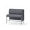 Modulsofa Adapt 120 lav rygg sidepanel venstre sh65 h108