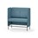 Modulsofa Adapt 120 medium rygg sidepaneler sh65 h128