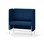 Modulsofa Adapt 120 medium rygg sidepaneler sh65 h128