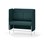 Modulsofa Adapt 120 medium rygg sidepaneler sh65 h128