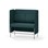 Modulsofa Adapt 120 medium rygg sidepaneler sh65 h128