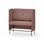Modulsofa Adapt 120 medium rygg sidepaneler sh65 h128