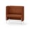 Modulsofa Adapt 120 medium rygg sidepaneler sh65 h128