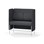 Modulsofa Adapt 120 medium rygg sidepaneler sh65 h128