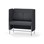 Modulsofa Adapt 120 medium rygg sidepaneler sh65 h128