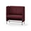 Modulsofa Adapt 120 medium rygg sidepaneler sh65 h128