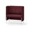 Modulsofa Adapt 120 medium rygg sidepaneler sh65 h128