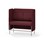 Modulsofa Adapt 120 medium rygg sidepaneler sh65 h128
