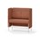 Modulsofa Adapt 120 medium rygg sidepaneler sh65 h128