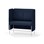Modulsofa Adapt 120 medium rygg sidepaneler sh65 h128