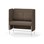 Modulsofa Adapt 120 medium rygg sidepaneler sh65 h128