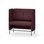 Modulsofa Adapt 120 medium rygg sidepaneler sh65 h128