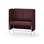 Modulsofa Adapt 120 medium rygg sidepaneler sh65 h128