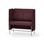 Modulsofa Adapt 120 medium rygg sidepaneler sh65 h128