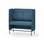 Modulsofa Adapt 120 medium rygg sidepaneler sh65 h128