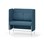 Modulsofa Adapt 120 medium rygg sidepaneler sh65 h128