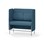 Modulsofa Adapt 120 medium rygg sidepaneler sh65 h128