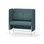 Modulsofa Adapt 120 medium rygg sidepaneler sh65 h128