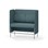 Modulsofa Adapt 120 medium rygg sidepaneler sh65 h128