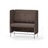 Modulsofa Adapt 120 medium rygg sidepaneler sh65 h128