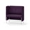 Modulsofa Adapt 120 medium rygg sidepaneler sh65 h128