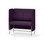 Modulsofa Adapt 120 medium rygg sidepaneler sh65 h128