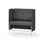 Modulsofa Adapt 120 medium rygg sidepaneler sh65 h128
