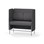 Modulsofa Adapt 120 medium rygg sidepaneler sh65 h128
