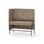 Modulsofa Adapt 120 medium rygg sidepanel høyre sh65 h128