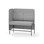 Modulsofa Adapt 120 medium rygg sidepanel høyre sh65 h128