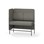 Modulsofa Adapt 120 medium rygg sidepanel høyre sh65 h128