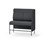 Modulsofa Adapt 120 medium rygg sidepanel venstre sh65 h128