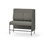 Modulsofa Adapt 120 medium rygg sidepanel venstre sh65 h128