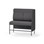 Modulsofa Adapt 120 medium rygg sidepanel venstre sh65 h128