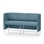 Modulsofa Adapt 180 lav rygg sidepaneler sh65 h108