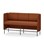 Modulsofa Adapt 180 lav rygg sidepaneler sh65 h108
