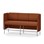 Modulsofa Adapt 180 lav rygg sidepaneler sh65 h108