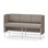 Modulsofa Adapt 180 lav rygg sidepaneler sh65 h108