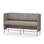 Modulsofa Adapt 180 lav rygg sidepaneler sh65 h108
